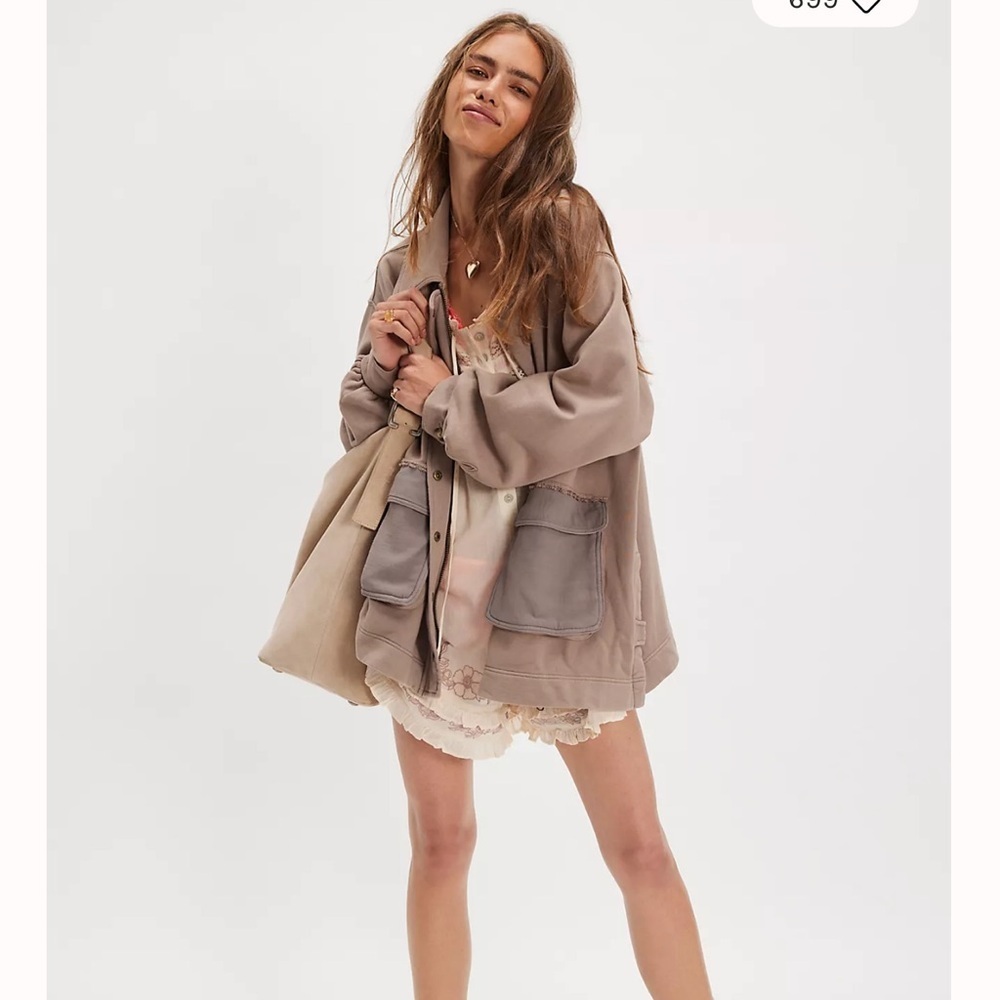 BNWT Free People Alexa Sweatshirt/Jacket